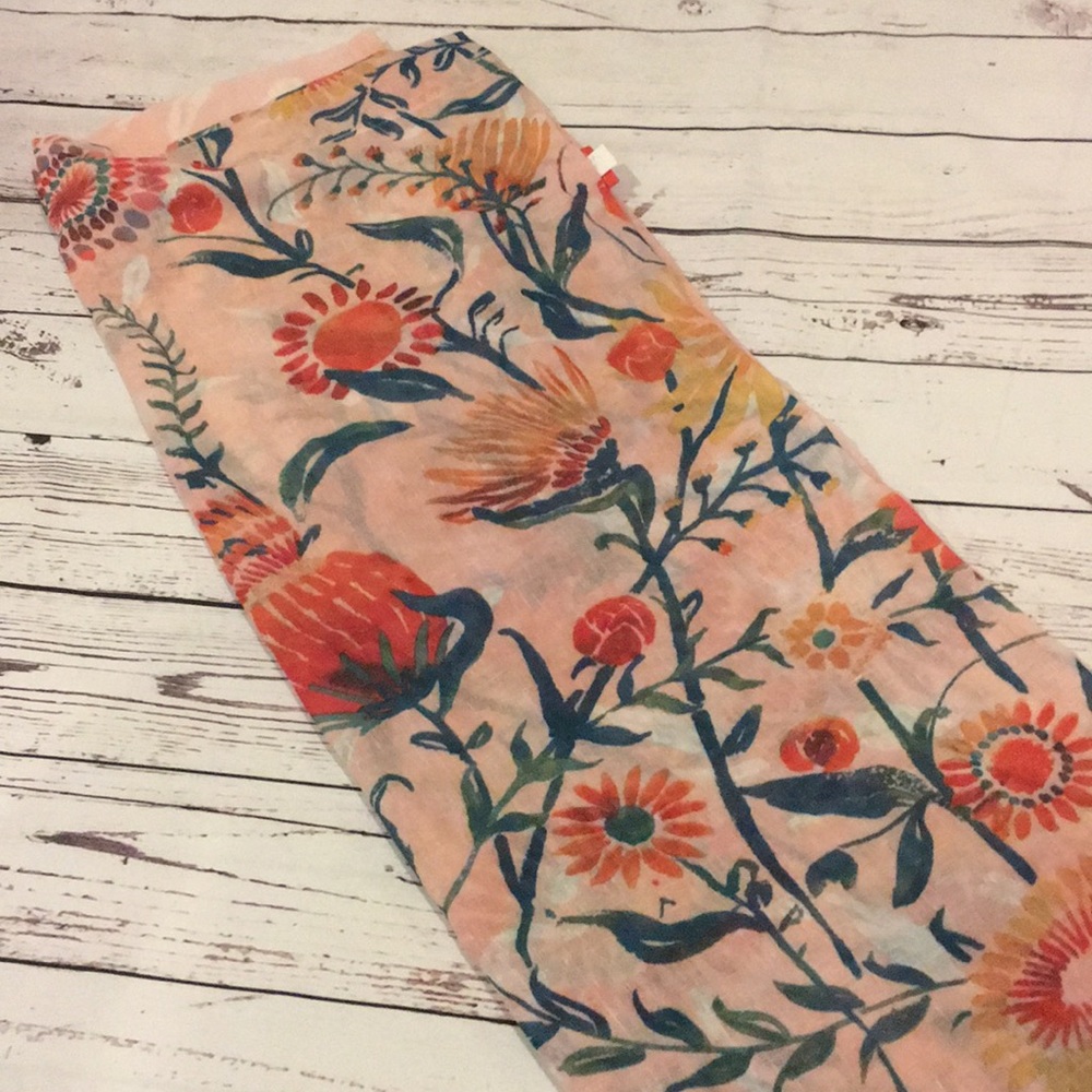 Boho single panel drape
